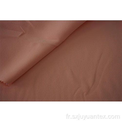 100% polyester CEY tissu mousseline de soie crêpe simple face